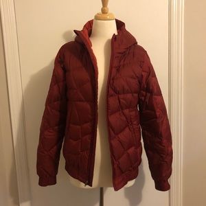 Patagonia Red Aliso Down Insulated Hooded Jacket